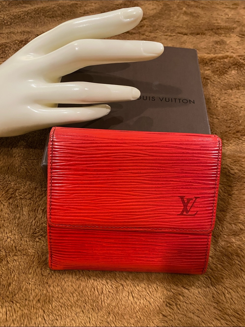 Louis Vuitton triple compact wallet